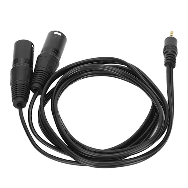 JORINDO Dubbel XLR-hane till 3,5 mm 1/8 tum hane kabel syrefri koppar obalanserad Y-splitter sladd