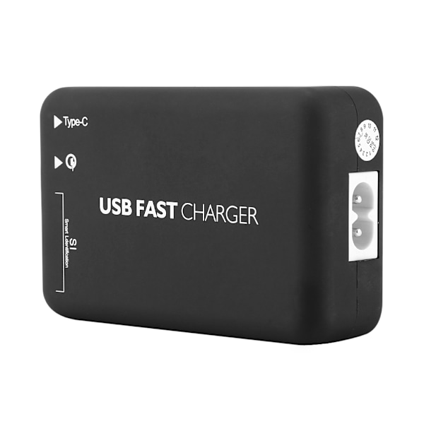 Multiport 4 USB-gränssnitt QC 3.0 USB-väggladdare snabbladdningsstation