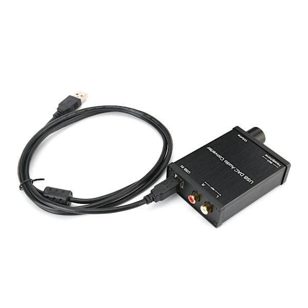GV-022 USB-lydkort Plug and Play DAC-lydkonverteradapter for Windows/Mac OS X/PS4