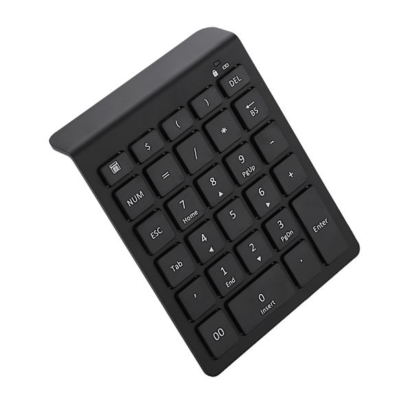 Bluetooth 28-tangenters trådlöst numeriskt tangentbord Mini Numpad Digital Keyboard för IOS/Android/WIN
