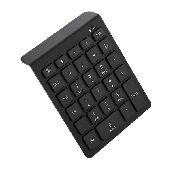 Bluetooth 28-tasters trådløst numerisk tastatur Mini Numpad digitalt tastatur til IOS/Android/WIN