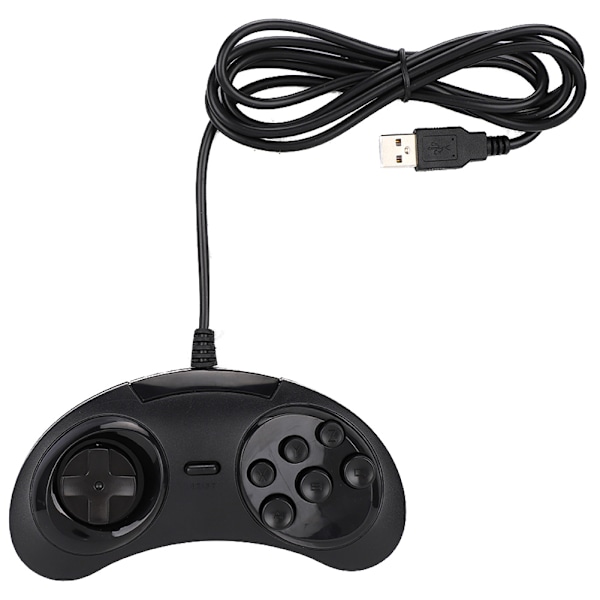 Meget følsom USB-kablet spilhåndtag Vandtæt Gamepad til Sega Game Console Controller