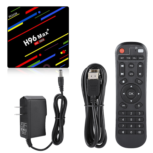För RK3328/Android 9.0 Quad Core 4+32G Dual Band WIFI+BT Smart TV Box Media Player