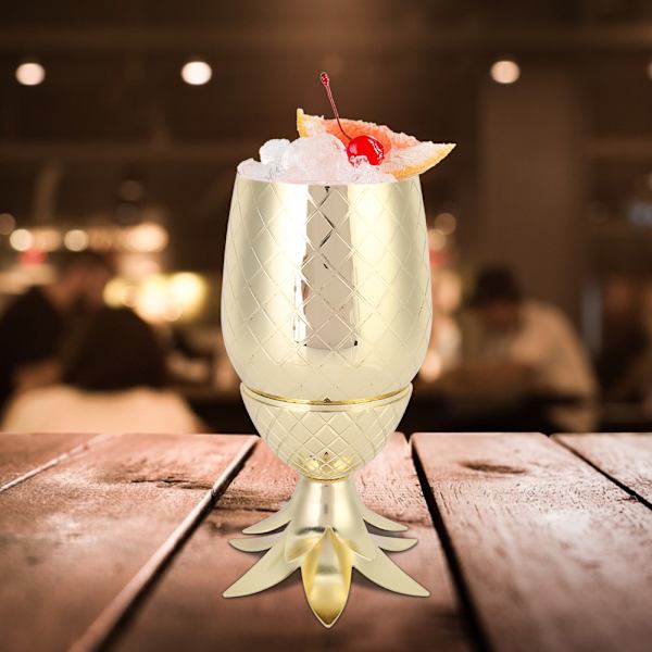 Cocktailglas i rustfrit stål, drikkevarer, barudstyr, drikkebeholder, værktøj, barudstyr
