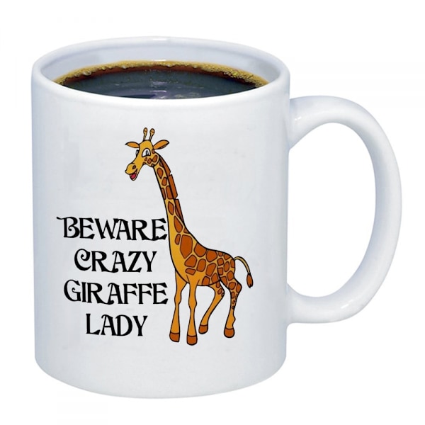 Giraf Kaffe Krus Morgenmad Krus Sjov Kaffe Krus 11 Ounces Inspirerende Og Motiverende.