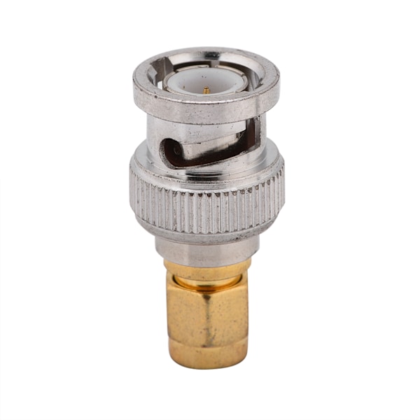 1 stk. Metal SMA han til BNC han adapter SMA-J / BNC-J stik til tovejsradio