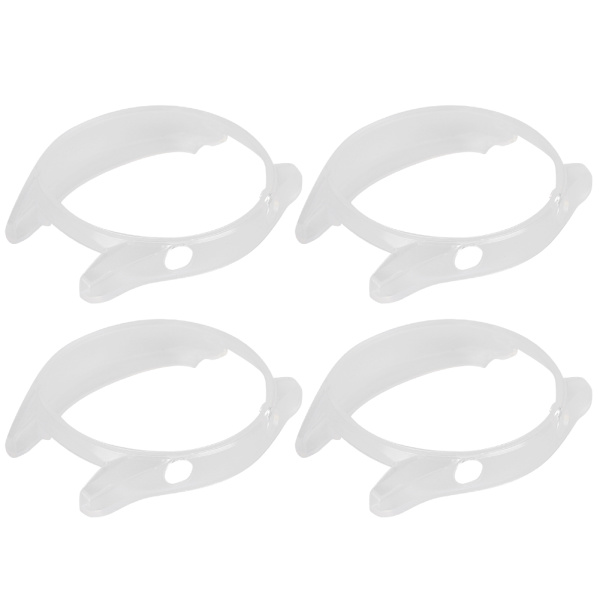 4PCS TPU Fashionable Watch Protect Case Cover Unique Exquisite Protective Shell för HuaweiTransparent