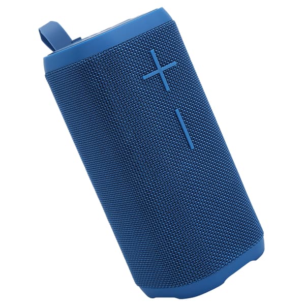AKD2107 Bærbar Trådløs Bluetooth Dobbelt Højttaler Subwoofer Stereo PlugIn Kort Udendørs (Blå)