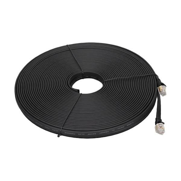 Cat8 Ethernet-kabel 40 Gbps överföringshastighet 2000 Mhz höghastighetsinternetkabel för PC-router för PS5 för PS3 30 m