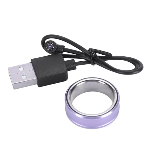 Smart Ring Helse Tracker BT 5.1 Søvn Kroppstemperatur Overvåking Skritteller IP68 Smart Ring