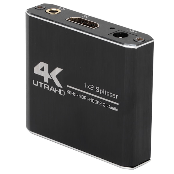 HD Multimedia Interface 2.0 Splitter 1 inn 2 ut 4K 60Hz Kabel Splitter for Doble Skjermer
