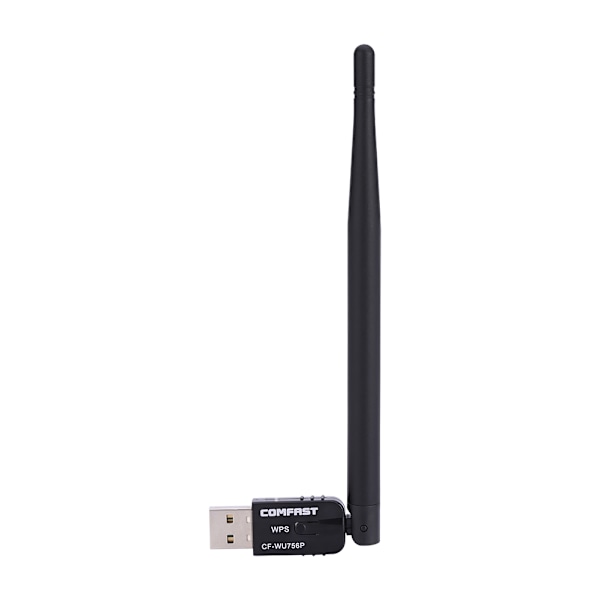 300M Extern 5dBi Antenn Mini Trådlöst Nätverkskort USB WiFi Adapter