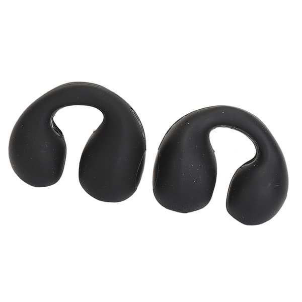 Klips på Bluetooth-ørepropper Støyreduserende Stereo Øreklips Benledning Øretelefoner for IOS for Android Svart