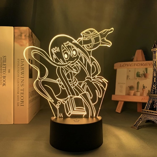 3D Nattlampa 3D Illusion Lampa Tsuyu Asui Led Nattlampa Anime My Hero Academia Lampa för Barnrumsinredning Tsuyu Asui 3D Lampa Födelsedagspresent Manga T