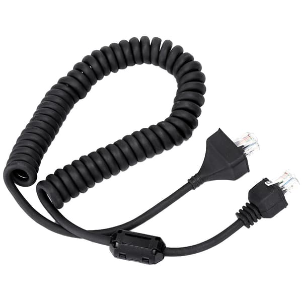 Håndmikrofonkabelforlængelsesstik magnetisk ringledning til TK-868G TK-768 TK-862G TK-762G