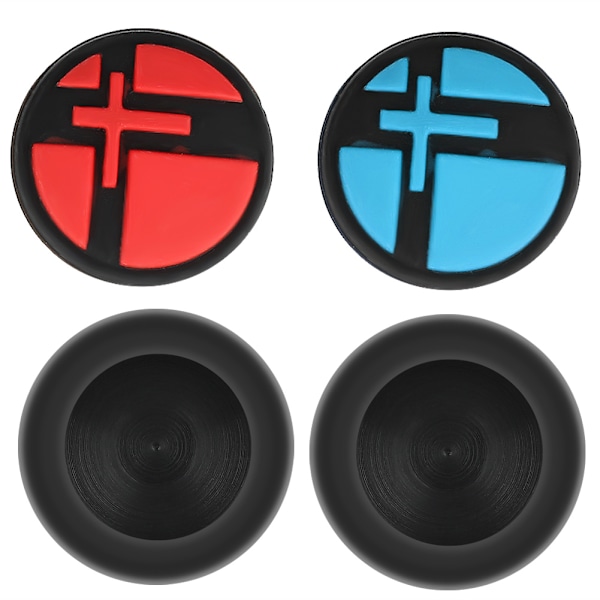 4 stk. silikone joystick-knap hætte tommelfingergreb hætter til Switch Pro PS4/PS3/ONE/360