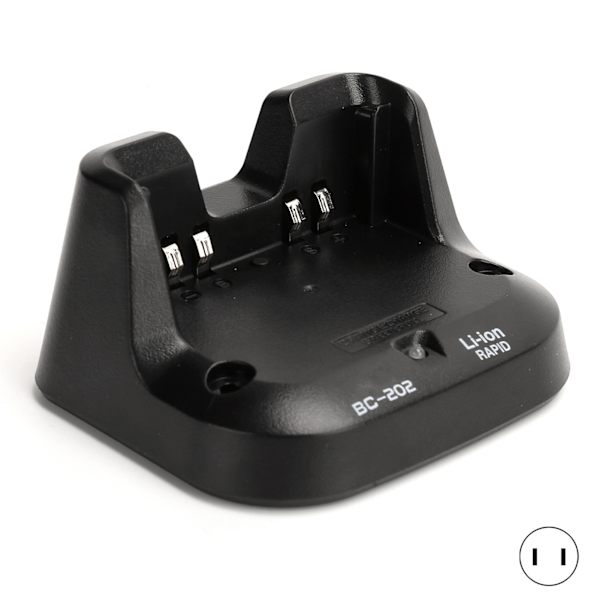 100V‑240V Snabbladdare för BC‑202 BP‑271/BP‑272 ID‑31A ID‑31E ID‑51A ID‑51E RadioUS-kontakt