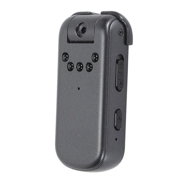 WiFi Bärbar Kamera 1080P Nattvision Rörelsedetektering Bärbar Bakre Klämma Videobandspelare för Brottsbekämpning Sport 8GB