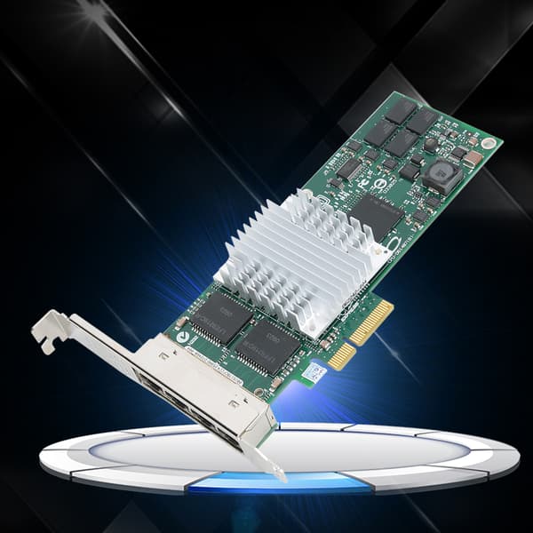 Til INTEL 9404PT 82571 NC364T PCIEx4 Gigabit Ethernet Netværkskort til Desktop Server