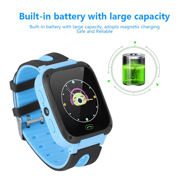 Børne Watch SOS LBS Positionering Tracker SOS Opkald Anti-Lost Smart Armbånd til Børn