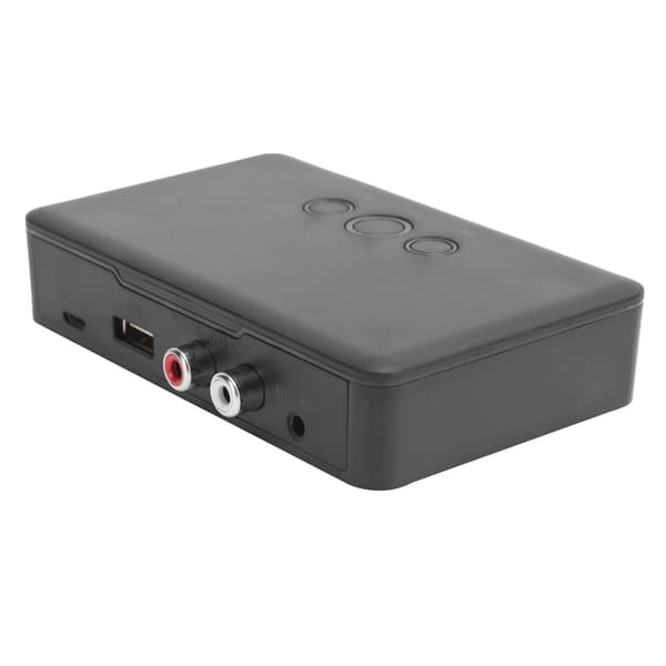 Bluetooth 5.0-mottaker Trådløs lydadapter 3,5 mm AUX-utgang Lydmottaker for U-disk