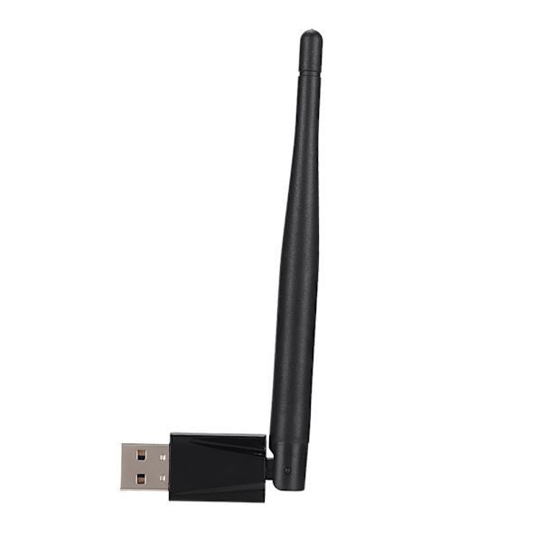 600M ohjainvapaa langaton verkkokortti USB WiFi -sovitin joustavalla antennilla Windowsiin