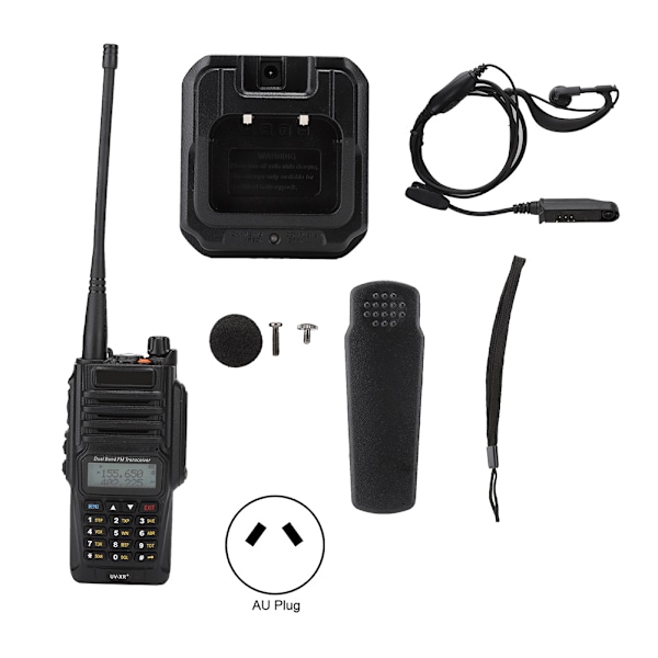 För Baofeng UV XR PLUS Vattentät Inbyggd LED Ficklampa Walkie Talkie  Hörlurar