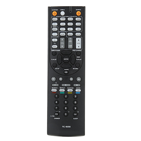 RC-803M Kaukosäätimen Vaihto Sopii ONKYO AV Vastaanottimelle TX NR609 TX NR609B HT s7409 HT s8409