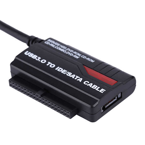 USB 3.0 til SAta IDE 2.5\"/3.5\" Harddisk Adapter Konverter Kabel