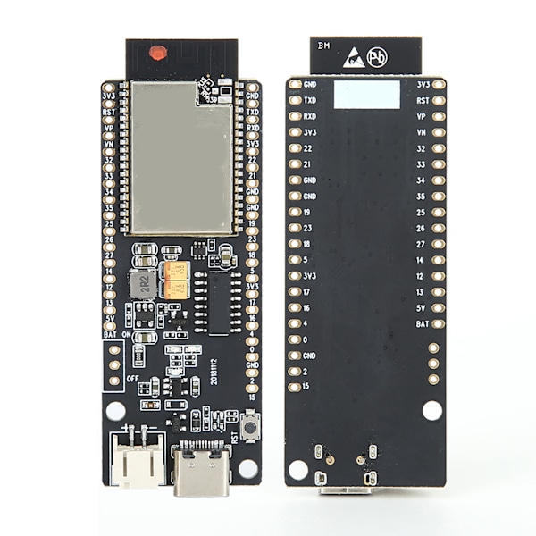 ESP32-WROVER-B Bluetooth & WiFi-modul 4MB Flash Litiumbatteri-gränssnitt 500mA