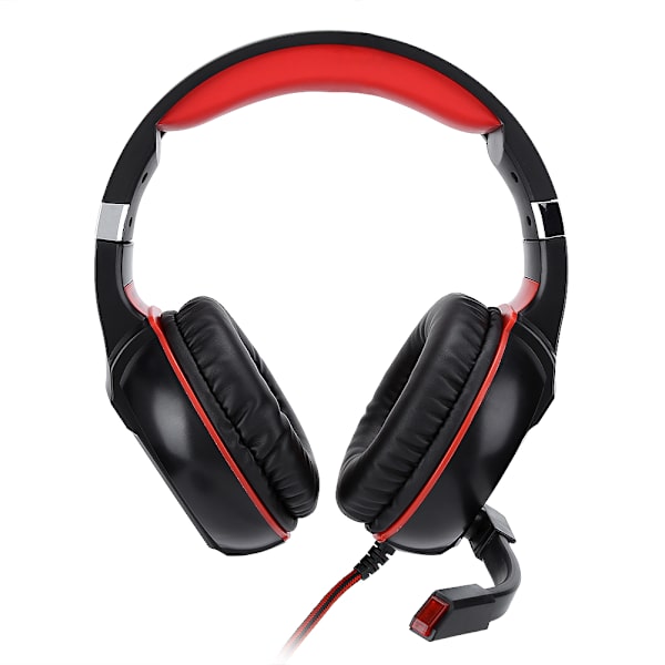 HG‑2 Gaming Headset Kablet On‑Ear Hovedtelefoner Subwoofer Stereo med LED Mikrofon til PS4