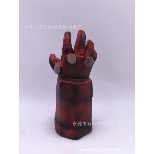 Gloves Uusi Marvel Hellboy Latex Mask Hellboy Gloves Movie Live Props