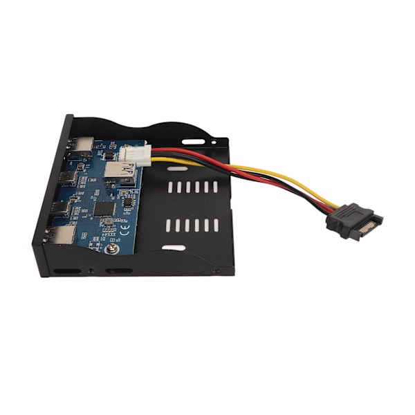 USB 3.1 Frontpanelhubb 4 portar 19PIN 5Gbps Hög hastighet Stabil 900mA Front Floppy Drive Panel för stationär chassi 2U+2C 19PIN