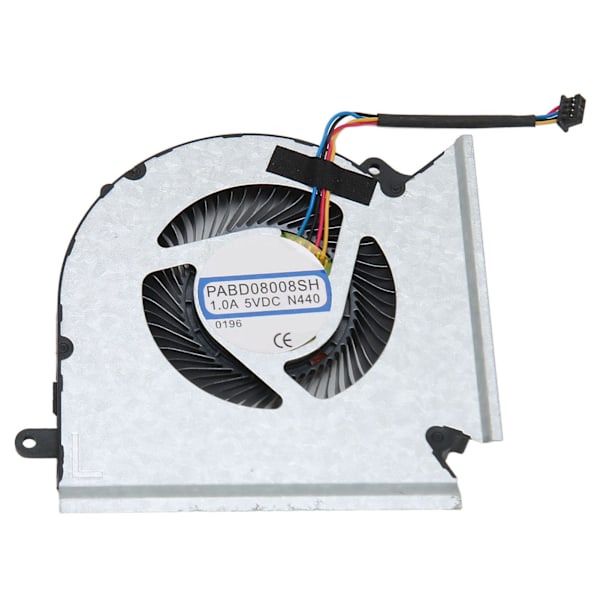 CPU Køleventilator Lille Bærbar 4 Pin Strømstik Laptop CPU Køleventilator Udskiftning til MSI GE66 GP66 GL66 DC 5V 1A