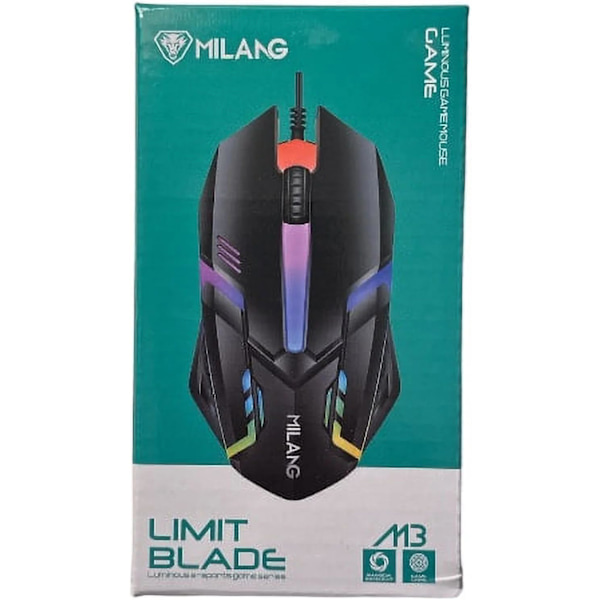 Ledningsforbundet USB Gaming Mus RGB Gaming Ergonomisk Optisk Computer Gamers Mus til Computer