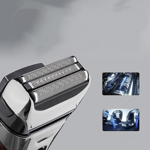 Braun Series 3 Proskin elektrisk barbermaskine, elektrisk barbermaskine til mænd med pop-up præcisionstrimmer, følsomme blade, våd og tør