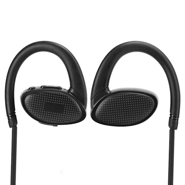 Bluetooth trådløst headset MP3 løping vanntett ørekrok universell øretelefon for Android