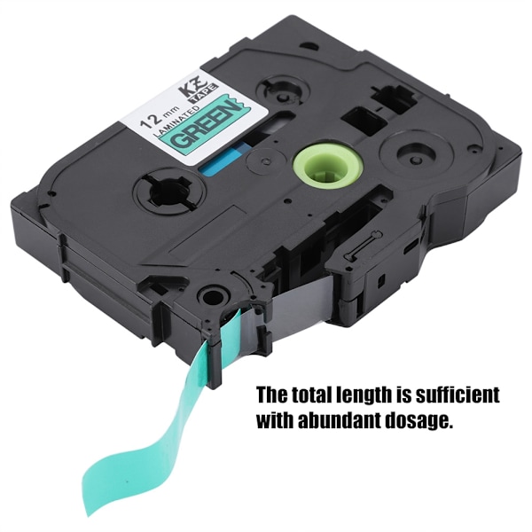 6 farver KZE 231 431 531 631 731 kompatibel etikettape til Brother p touch 12mm KZE 731