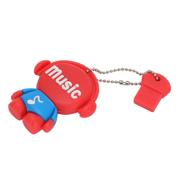 Cartoon söt USB-minne Resa Bärbar U-skiva Datortillbehör (32GB)