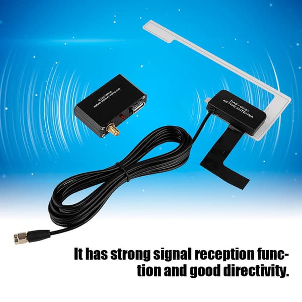 Bluetooth DAB/DAB+ Band Bil Digital Broadcast Radio Receiver Box för Android APP-kontroll