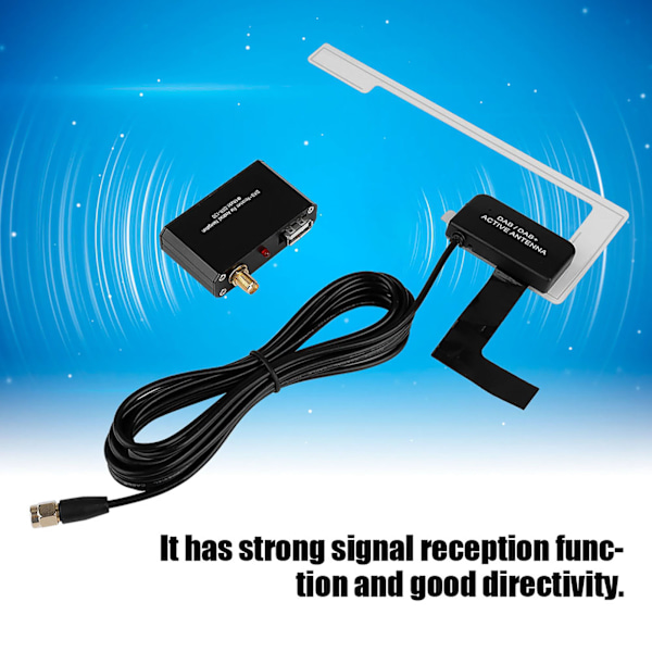 Bluetooth DAB/DAB+ Band Bil Digital Broadcast Radio Receiver Box til Android APP Control