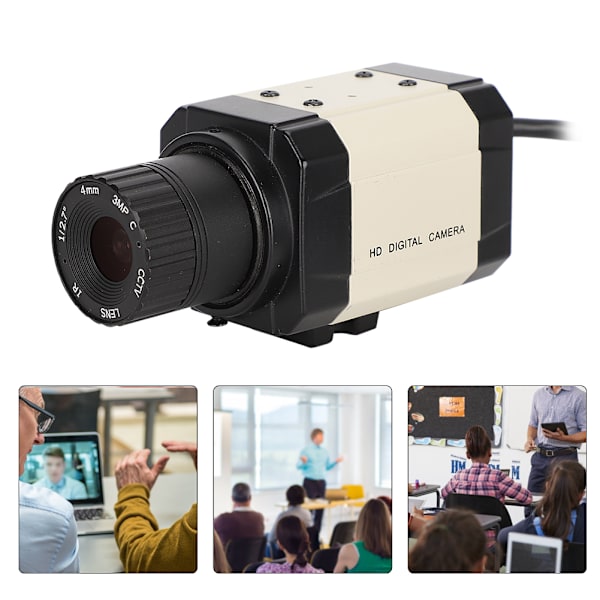 1080P-kamera 4 mm objektiv 2MP computertilbehør gratis drev til Windows / Linux / Android