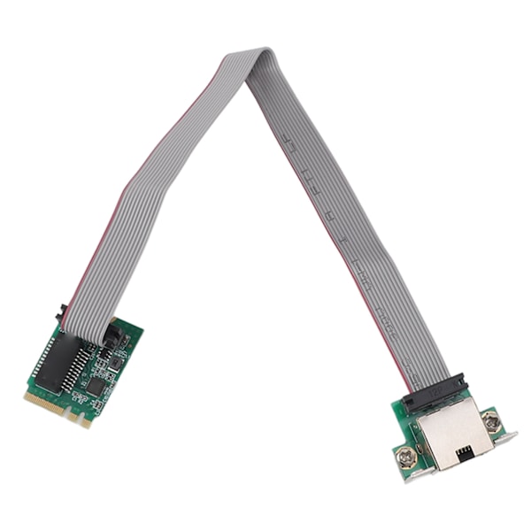 M.2 1000M Ethernet-nätverkskort 10M/1G/100M Enstaka port RJ45 M.2 A E till RTL8111H Gigabit Ethernet-kort för stationär PC