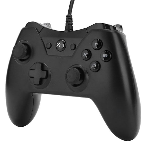 X1 Trådbunden Gamepad Svart Spelkonsoll Ansluter PC Används för Xbox One Spelmaskin
