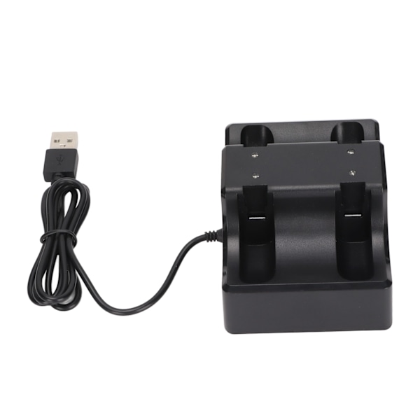 for Switch Joycon ladestasjon 4 i 1 ladestasjon for Joycon med LED-indikator