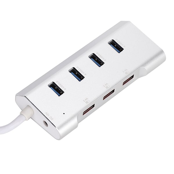 DM HB96 USB 3.0 Splitter Hub 7 porte højhastigheds dockingstation 3A