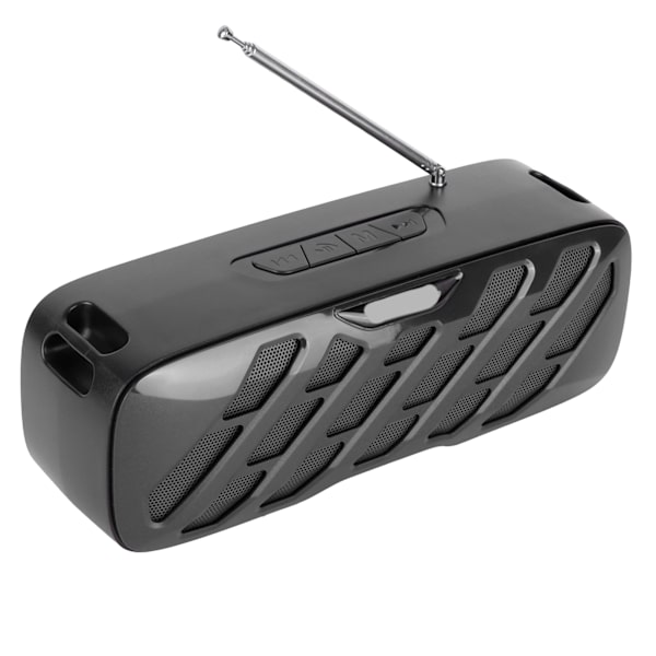 Bluetooth-kaiutin, kannettava subwoofer, langaton korttiradio, musiikkisoitin ulkoilulajeihin, musta