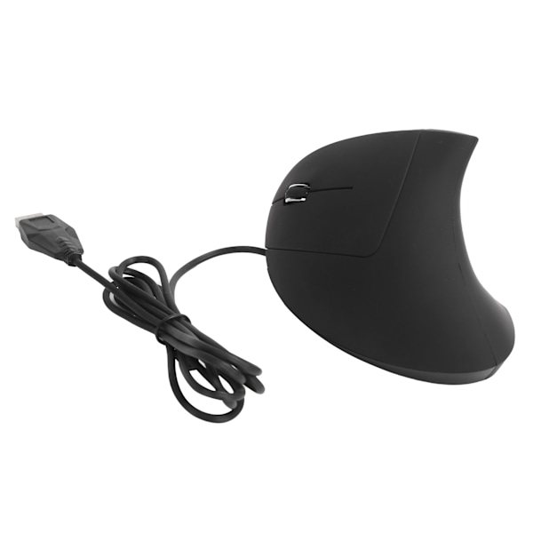 Trådløs venstrehåndsmus vertikal ergonomisk 800/1200/1600DPI USB optisk for Windows 8/Windows 10Trådløs venstrehånd