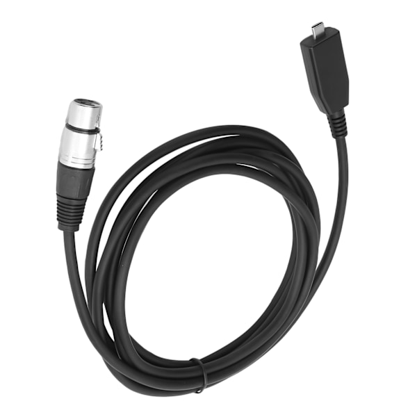 TY18 Mikrofonikaapeli TypeC uros - XLR naaras Äänityskaapeli Liitinjohto Tarvike 3 m