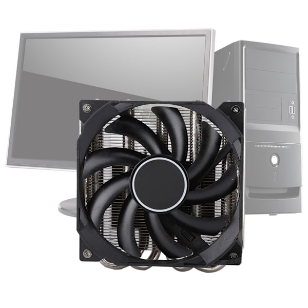 IS-30 CPU-radiator Smart Mute-ventilator understøtter AM4 Multiplatform CPU-køler